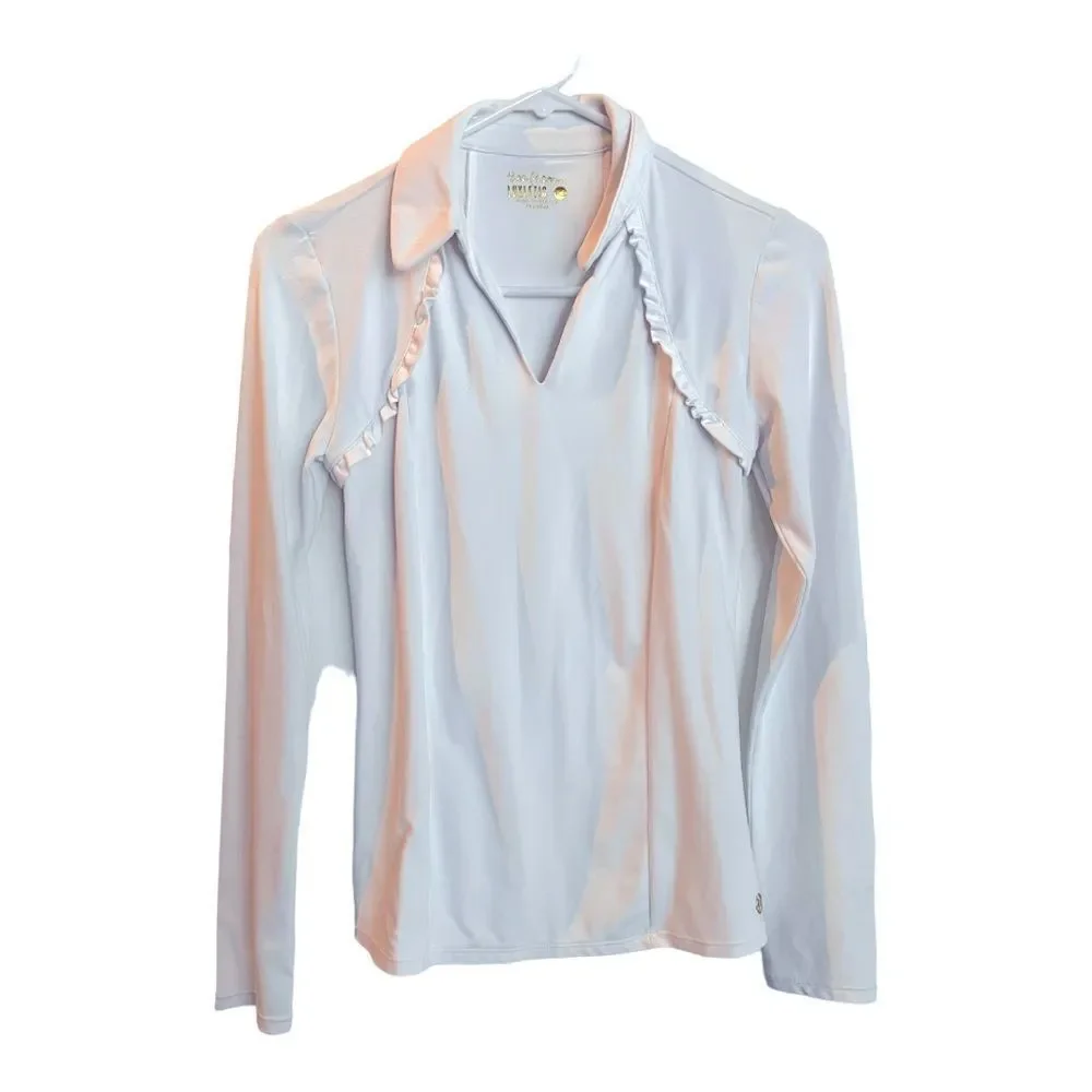 Lilly Pulitzer Luxletic Top S : XS 14.5 inches arm pit to arm pit - Picture 1 of 5